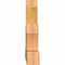 Ekena Millwork Richland Rough Sawn Timber Gable Bracket, Western Red Cedar, 48"W x 32"H x 6"D x 6"F, 16/12 Pitch GBW048X32X0606RIC00RWR - alternate 4
